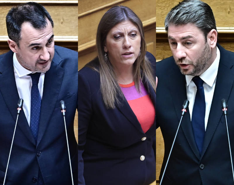 Συμφωνία ΠΑΣΟΚ, ΣΥΡΙΖΑ, Πλεύσης και Νέας Αριστεράς στο κείμενο για την πρόταση δυσπιστίας