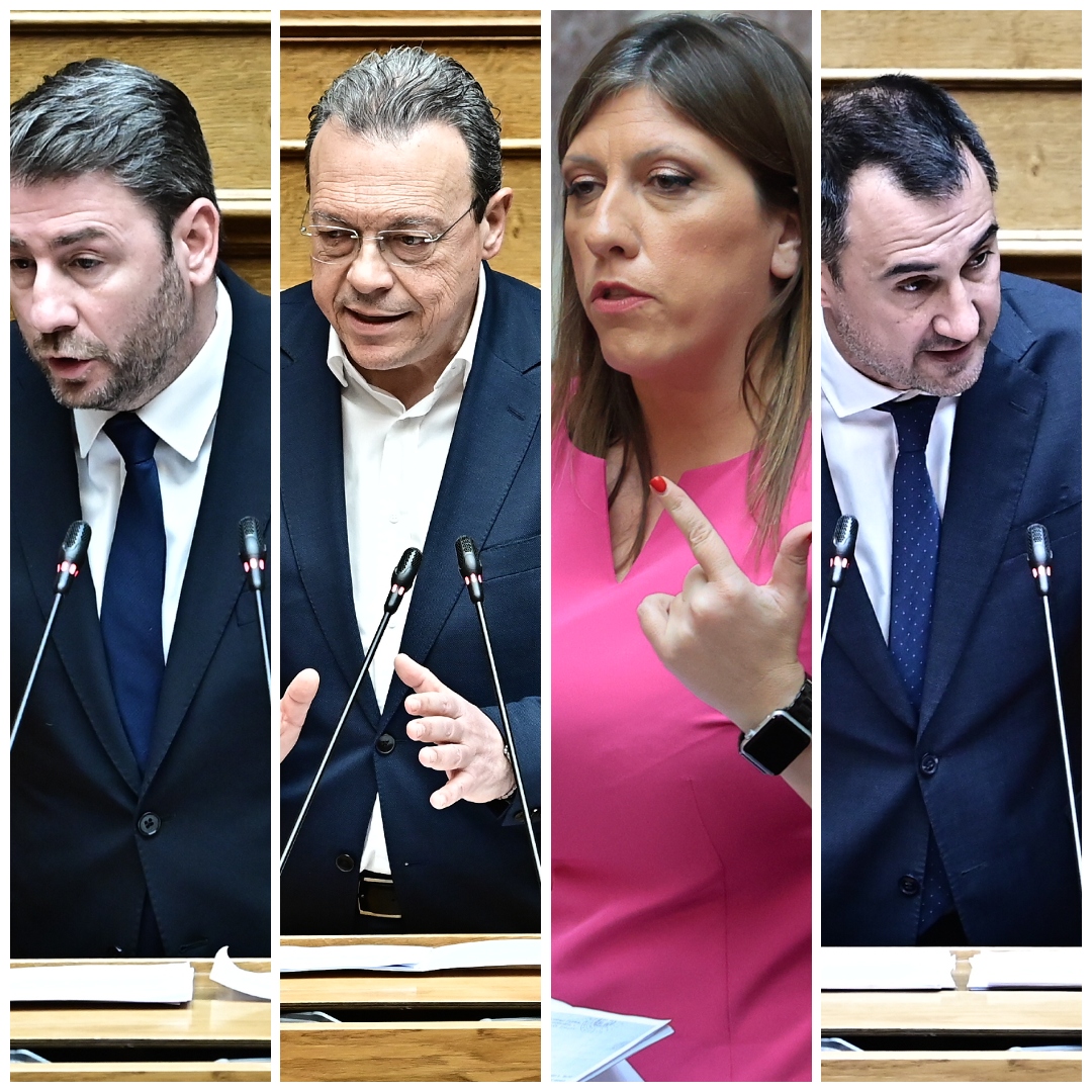 Πρόταση μομφής: Συμφωνία για το κείμενο από ΠΑΣΟΚ, ΣΥΡΙΖΑ, ΝΑρ, Πλεύση Ελευθερίας