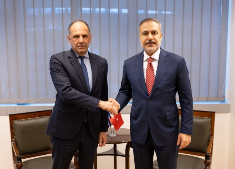 Greece’s FM Meets NATO Chief; Talks with Turkey’s Fidan Set for Thursday