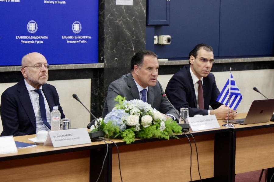 Άδωνις Γεωργιάδης: Συνάντηση με τον υπουργό Υγείας του Ιράκ [pics]