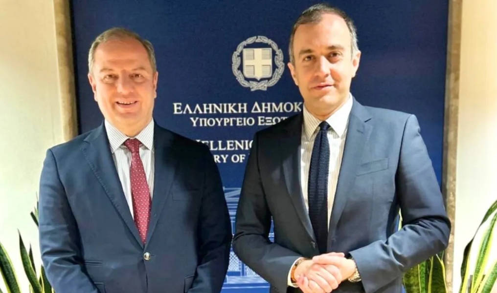 Συνάντηση Σταμενίτη-Χατζηβασιλείου: Στο επίκεντρο η ενίσχυση των εξαγωγών των ελληνικών προϊόντων