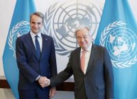 Μητσοτάκης σε Γκουτέρες: Χαιρετίζουμε τις προσπάθειες για επανεκκίνηση των συνομιλιών στο Κυπριακό Μητσοτάκης σε Γκουτέρες: Χαιρετίζουμε τις προσπάθειες για επανεκκίνηση των συνομιλιών στο Κυπριακό