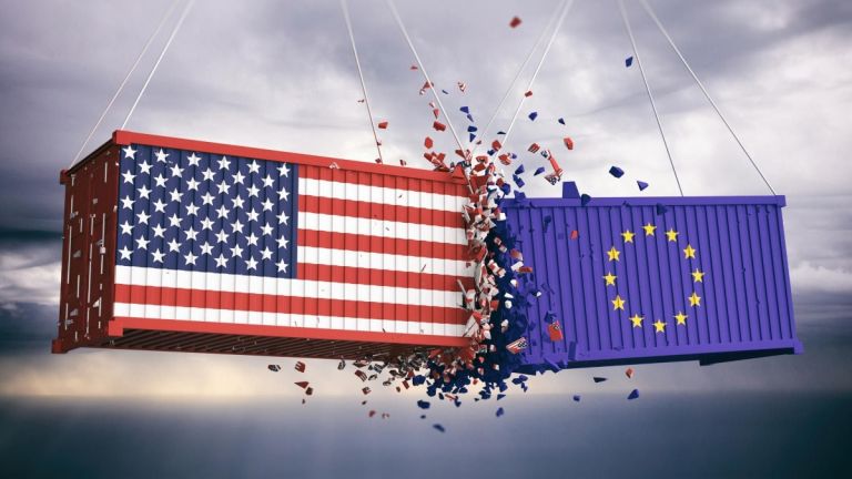 Ε.Ε.: Δασμούς σε αμερικανικά αγαθά αξίας 100 δισ. ευρώ, αν αποτύχουν οι εμπορικές συνομιλίες με Τραμπ