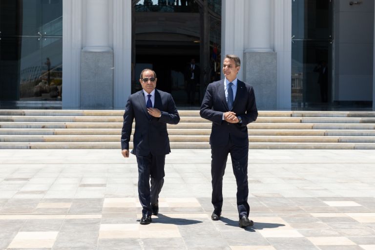 Κοινό μέτωπο Μητσοτάκη – Αλ Σίσι απέναντι στις προκλήσεις