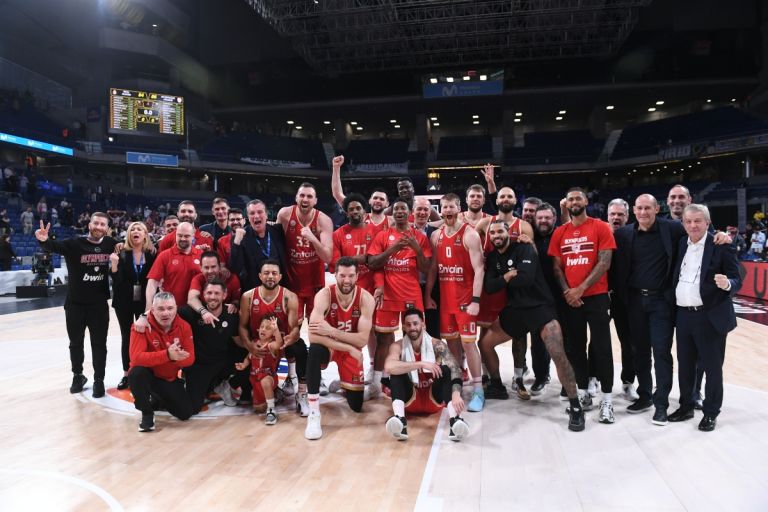 Ο Ολυμπιακός προκρίθηκε στο F4 του Άμπου Ντάμπι – Νίκησε 86-84 την Ρεάλ