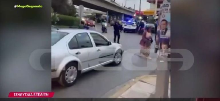 Φορτηγό έπεσε από τη γέφυρα στην Πέτρου Ράλλη στη Θηβών – Τραυματίστηκε ο οδηγός