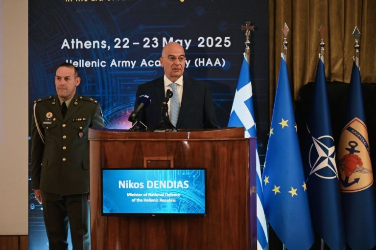 Δένδιας: Η Τεχνητή Νοημοσύνη καθίσταται σταδιακά κομβικός παράγοντας του αμυντικού σχεδιασμού της Ελλάδας