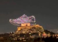 Culture Ministry to file complaint over drone display over Acropolis Culture Ministry to file complaint over drone display over Acropolis