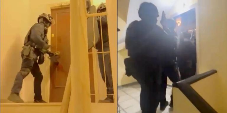 Η έφοδος της ΕΛ.ΑΣ. -Εξαρθρώθηκε συμμορία παράνομης διακίνησης μεταναστών [vid]
