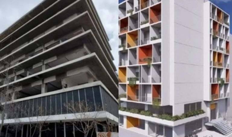 Ριζική ανακατασκευή της φοιτητικής εστίας του Παντείου: Υπογράφηκε η σύμβαση – Το πριν και το μετά