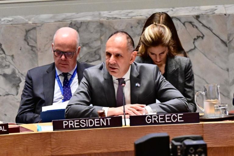 Γεραπετρίτης στον ΟΗΕ:Η Ελλάδα επαναβεβαίωσε τη στήριξή της στην κυριαρχία και εδαφική ακεραιότητα της Συρίας