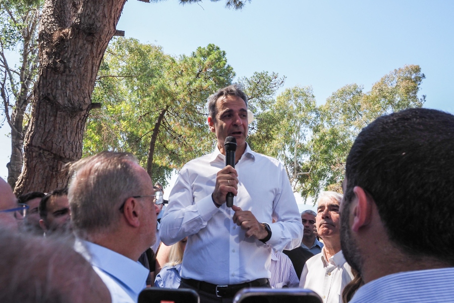 Μητσοτάκης από Εύβοια:Θα συνεχίσουμε μέχρι το τέλος της τετραετίας-Εργαζόμαστε για να κάνουμε τη ζωή καλύτερη