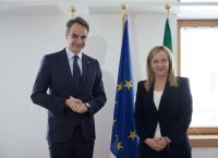 Συνάντηση Μητσοτάκη-Μελόνι τη Δευτέρα στη Ρώμη – Άμυνα,Ανατολική Μεσόγειος και μεταναστευτικό στην ατζέντα Συνάντηση Μητσοτάκη-Μελόνι τη Δευτέρα στη Ρώμη – Άμυνα,Ανατολική Μεσόγειος και μεταναστευτικό στην ατζέντα