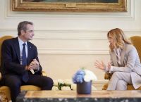 Συνάντηση Μελόνι – Μητσοτάκη: Ανταγωνιστικότητα, άμυνα, μεταναστευτικό στο επίκεντρο των συζητήσεων Συνάντηση Μελόνι – Μητσοτάκη: Ανταγωνιστικότητα, άμυνα, μεταναστευτικό στο επίκεντρο των συζητήσεων