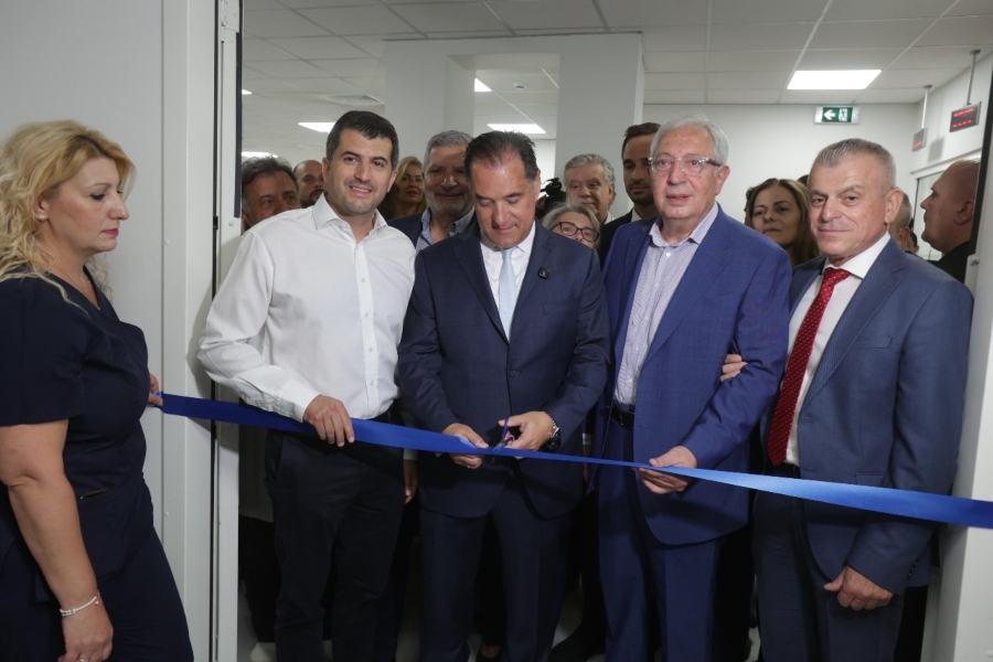 Ο Άδωνις Γεωργιάδης εγκαινίασε το νέο ΚΑΤ [pics,vid]