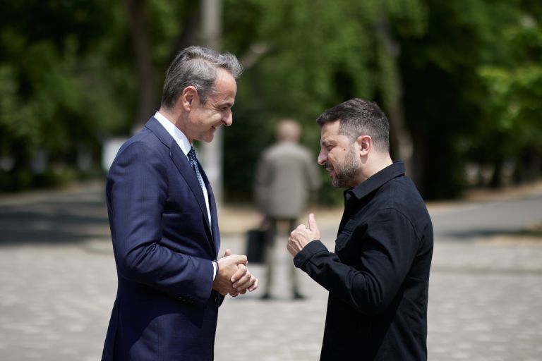 Τα μηνύματα Μητσοτάκη από την Οδησσό