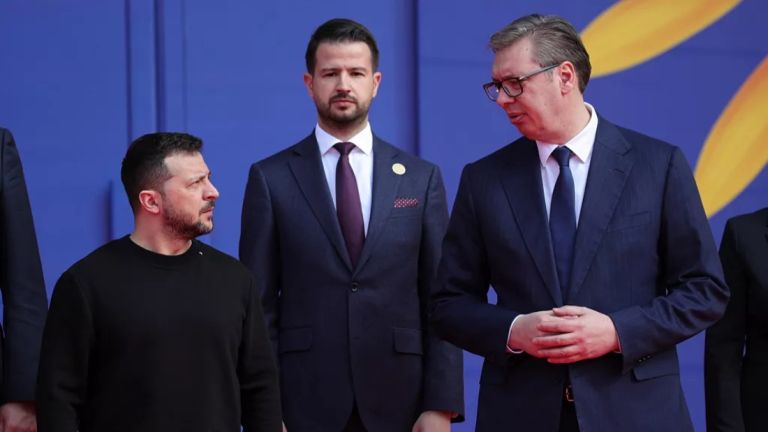 Στην Ουκρανία για πρώτη φορά ο πρόεδρος της Σερβίας Βούτσιτς