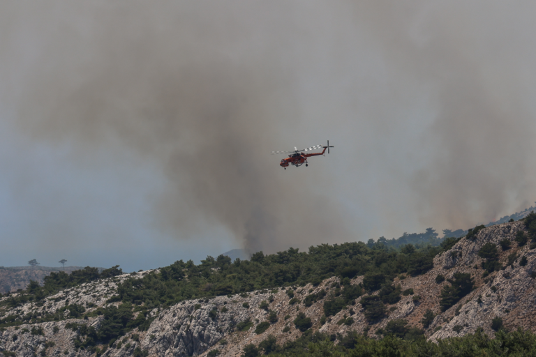 Πυρκαγιές στη Χίο: Οι περιοχές που κάηκαν – Χάρτης του Copernicus