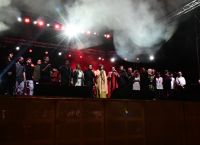 Mikis Theodorakis Honored at Packed Kallimarmaro in Athens Mikis Theodorakis Honored at Packed Kallimarmaro in Athens