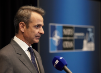 Μητσοτάκης από Χάγη: Η Ελλάδα ξοδεύει περί το 3% του ΑΕΠ της στην άμυνα Μητσοτάκης από Χάγη: Η Ελλάδα ξοδεύει περί το 3% του ΑΕΠ της στην άμυνα