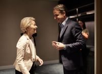 EU Commission President Ursula von der Leyen Criticises Libya Over Migrant Surge to Greece EU Commission President Ursula von der Leyen Criticises Libya Over Migrant Surge to Greece