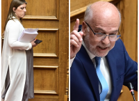 Φλωρίδης σε Κωνσταντοπούλου: «Κάνατε δικαστικά βασανιστήρια σε 4 θύματα βιασμού για χάρη του πελάτη σας» Φλωρίδης σε Κωνσταντοπούλου: «Κάνατε δικαστικά βασανιστήρια σε 4 θύματα βιασμού για χάρη του πελάτη σας»
