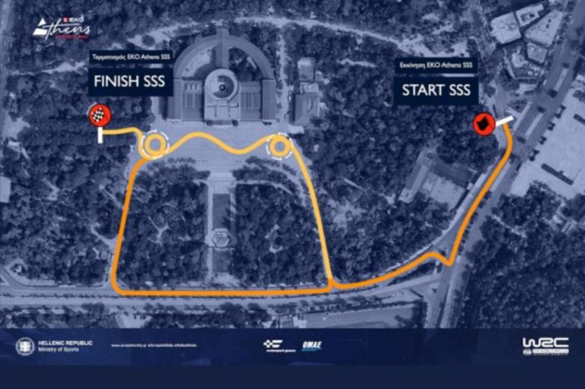 EKO Acropolis Rally 2025: The Super Special Stage at Zappeion