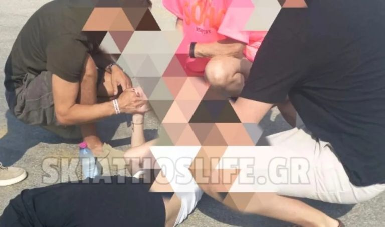Σοκαριστικό ατύχημα στη Σκιάθο: Γυναίκα παρασύρθηκε από την τουρμπίνα αεροπλάνου [vid]