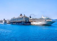 Ασφυκτική η κατάσταση στον Πειραιά-Τα δύο από τα επτά κρουαζιερόπλοια Ασφυκτική η κατάσταση στον Πειραιά-Τα δύο από τα επτά κρουαζιερόπλοια