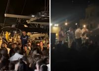 Αναταραχή στο πανηγύρι της Αμοργού μετά το σύνθημα για Παλαιστίνη – Πετάχτηκε μπουκάλι στον καλλιτέχνη Αναταραχή στο πανηγύρι της Αμοργού μετά το σύνθημα για Παλαιστίνη – Πετάχτηκε μπουκάλι στον καλλιτέχνη