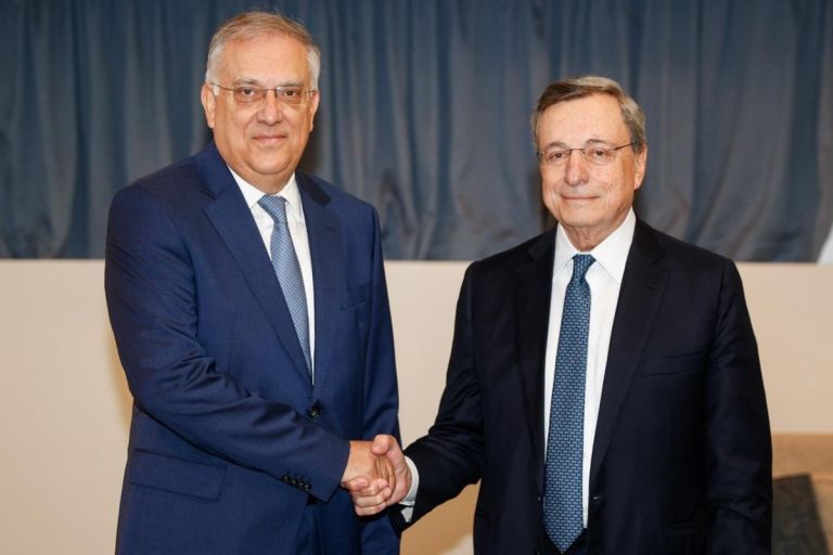 Συνάντηση Θεοδωρικάκου – Μάριου Ντράγκι