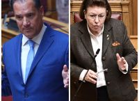 Ο Άδωνις Γεωργιάδης υπερασπίζεται τη Μενδώνη με βολές κατά της αριστεράς Ο Άδωνις Γεωργιάδης υπερασπίζεται τη Μενδώνη με βολές κατά της αριστεράς