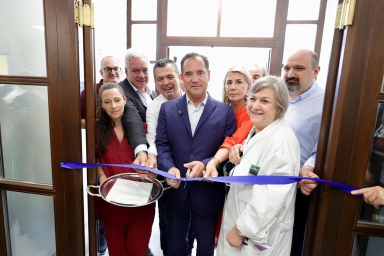 Ο Άδωνις Γεωργιάδης εγκαινίασε το υπερσύγχρονο Κέντρο Υγείας στην Αργαλαστή Πηλίου