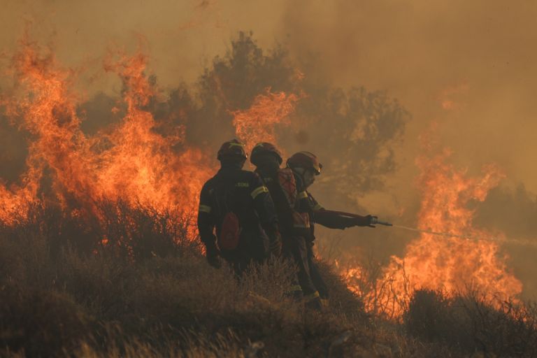 Ιεράπετρα: Το εύρος της καταστροφής της φωτιάς μέσα από μια δορυφορική εικόνα [pics]