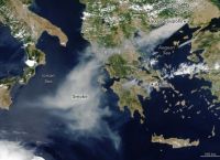 Φλέγεται η Μεσόγειος: Οι δορυφορικοί χάρτες της NASA αποκαλύπτουν την έκταση των πυρκαγιών Φλέγεται η Μεσόγειος: Οι δορυφορικοί χάρτες της NASA αποκαλύπτουν την έκταση των πυρκαγιών