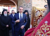 Μητσοτάκης από Άγιο Όρος: “Αναγνωρίζουμε τη σημασία ως συμβόλου εθνικής ταυτότητας”-Ανακοίνωσε έργα 100 εκατ. Μητσοτάκης από Άγιο Όρος: “Αναγνωρίζουμε τη σημασία ως συμβόλου εθνικής ταυτότητας”-Ανακοίνωσε έργα 100 εκατ.