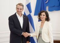 Μητσοτάκης: Συνάντηση με την Ευρωπαία Επίτροπο – Στο επίκεντρο το μέτωπο της Πολιτικής Προστασίας Μητσοτάκης: Συνάντηση με την Ευρωπαία Επίτροπο – Στο επίκεντρο το μέτωπο της Πολιτικής Προστασίας