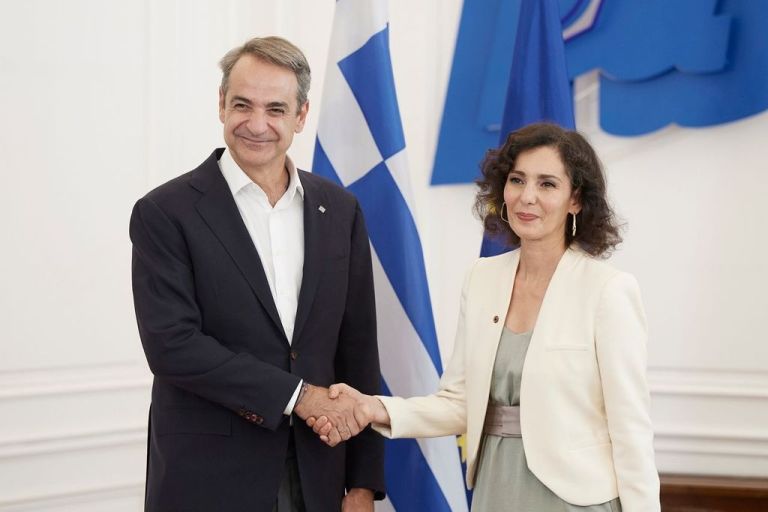 Μητσοτάκης: Συνάντηση με την Ευρωπαία Επίτροπο – Στο επίκεντρο το μέτωπο της Πολιτικής Προστασίας
