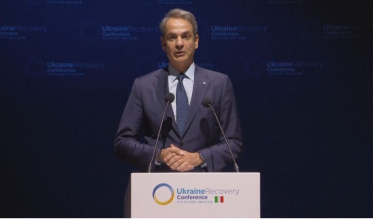 Μητσοτάκης: Η Ελλάδα έχει δεσμευτεί να στηρίξει την Ουκρανία