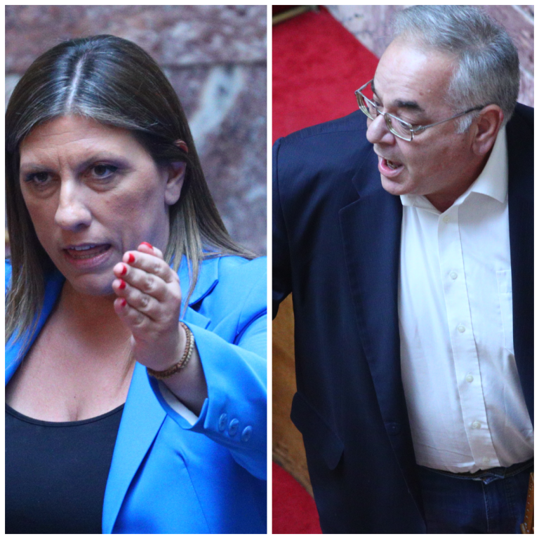 Ένταση στη Βουλή: Ο Λαμπρούλης αποχώρησε – «Είστε πολιτικά ανήθικη», είπε στην Κωνσταντοπούλου