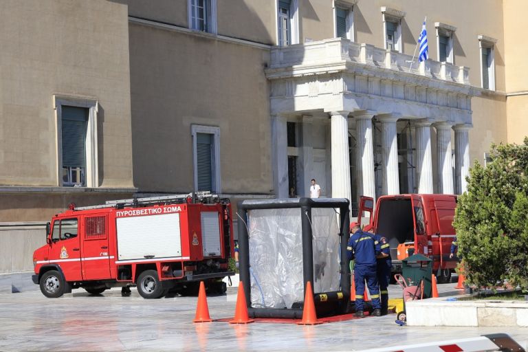 Λήξη συναγερμού στη Βουλή για τον φάκελο με παραλήπτη τον Κυριάκο Μητσοτάκη