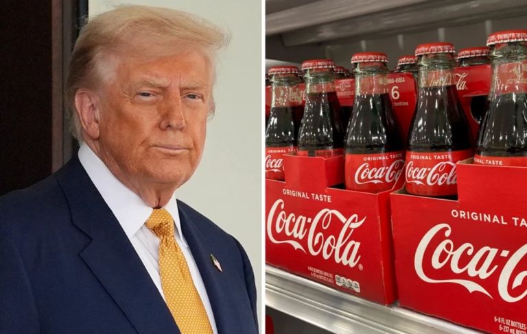 Η Coca-Cola λανσάρει «ένα νέο προϊόν» από ζαχαροκάλαμο μετά τις πιέσεις του Τραμπ