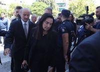 Κηδεία Λένας Σαμαρά: Συντετριμμένοι ο Αντώνης και η Γεωργία Σαμαρά [pics]