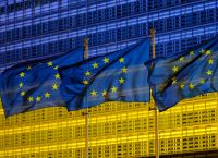 Κομισιόν: Φωταγωγήθηκε με την ουκρανική σημαία προς τιμήν της Ημέρας Ανεξαρτησίας Κομισιόν: Φωταγωγήθηκε με την ουκρανική σημαία προς τιμήν της Ημέρας Ανεξαρτησίας