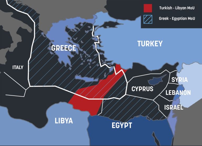 Αιγαίο – Ανατολική Μεσόγειος: Ελλάδα και Λιβύη σε νέα γεωπολιτική σύγκρουση για τις θαλάσσιες ζώνες
