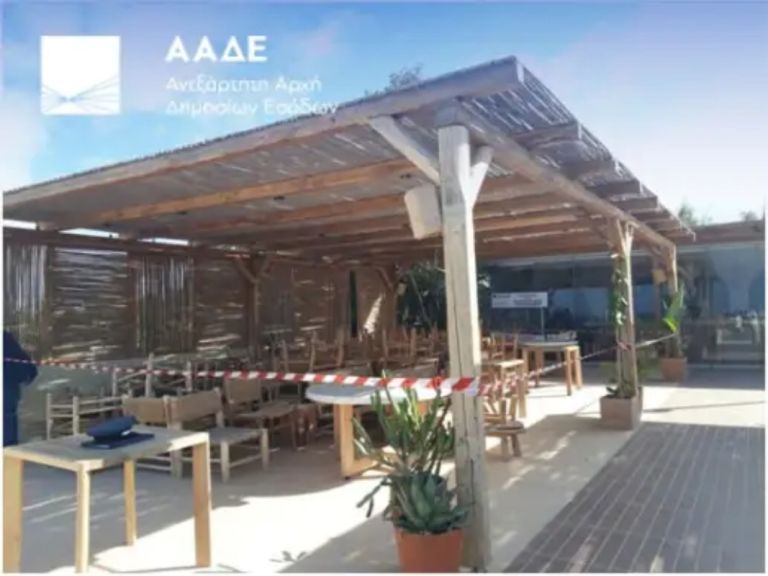 ΑΑΔΕ: Βροχή προστίμων και λουκέτων σε τουριστικούς προορισμούς –Πάνω από 100 παραβάσεις σε μία εβδομάδα