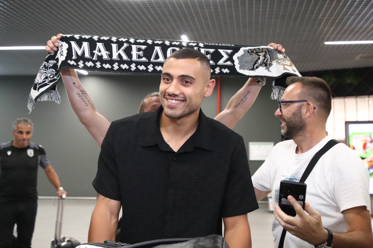 Γιώργος Γιακουμάκης: Αυτό είναι το νούμερο της φανέλας του στον ΠΑΟΚ