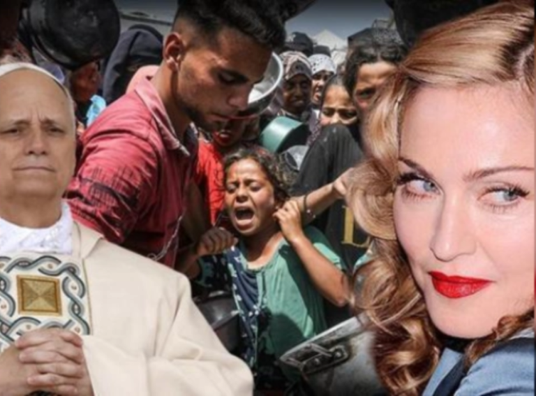 Madonna σε Πάπα Λέοντα: «Πηγαίνετε στη Γάζα πριν να είναι αργά – Σώστε τα παιδιά»
