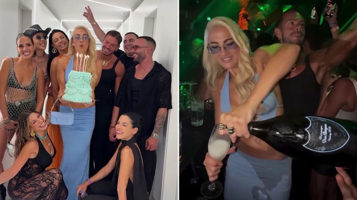 Ιωάννα Τούνη: Birthday vibes στην Ίμπιζα–Η τούρτα, το πάρτι, ο διάδρομος που έγινε σκηνικό