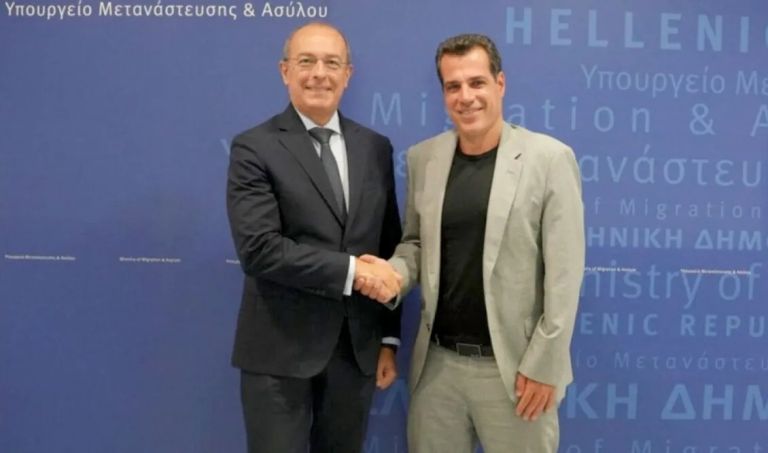 Ο Πλεύρης συναντήθηκε με τον Ιταλό πρέσβη – Επι τάπητος η ενίσχυση σε διμερές επίπεδο